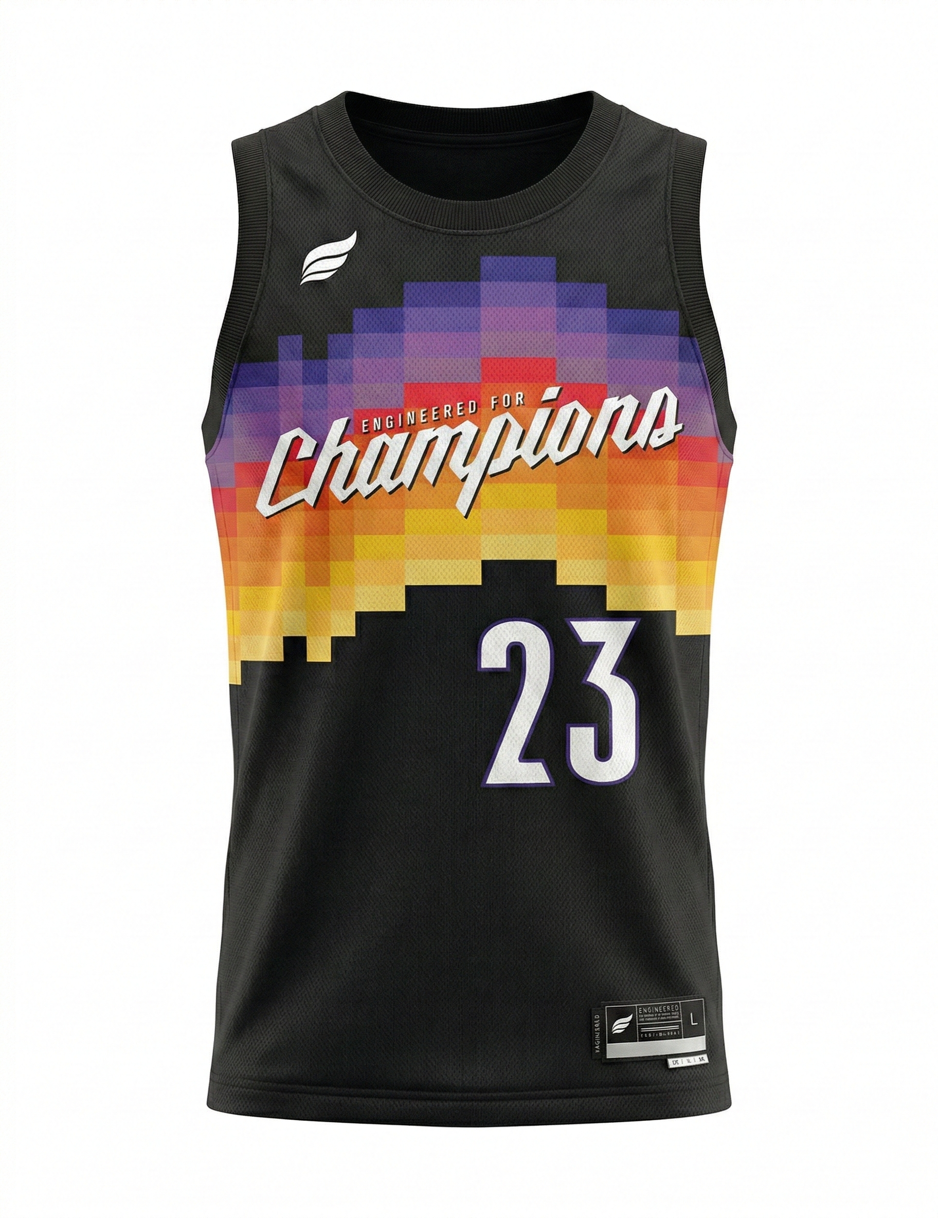 Pixel Peak - Basketball Jersey